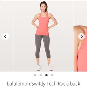 Lululemon swiftly tech racer back tank